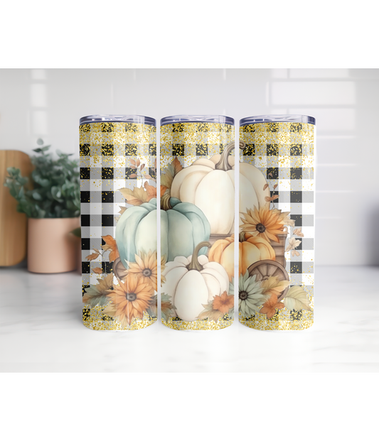 Pumpkins 20oz skinny tumbler
