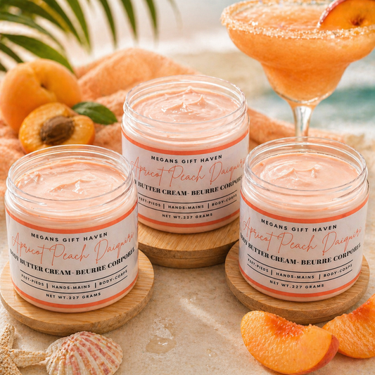 Apricot Peach Daiquiri Scented Body Butter Cream