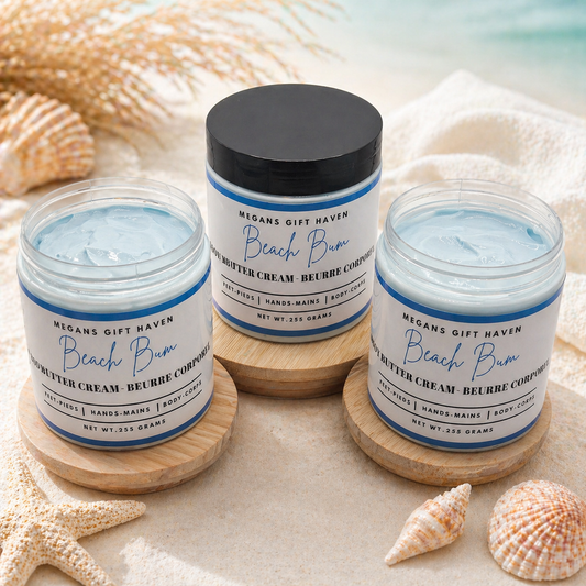 Beach Bum Scented Body Butter Cream