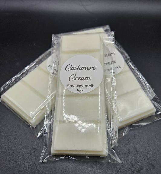 Cashmere Cream soy wax snap bar