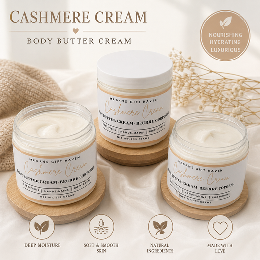 Cashmere Cream Scented Body Butter Cream