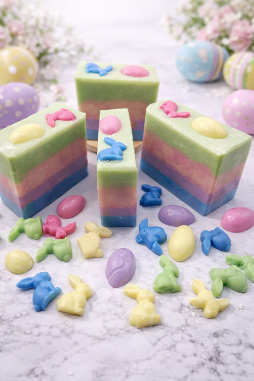 Easter Themed goats milk soap