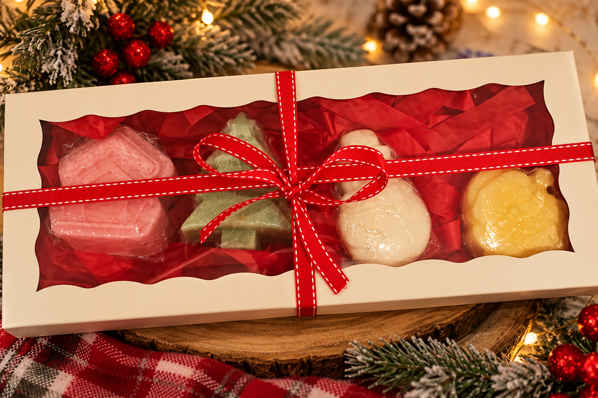 Christmas Goats Milk Soap gift set