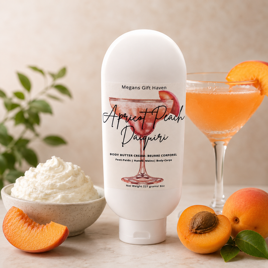 Apricot Peach Daiquiri Scented Body Butter Cream