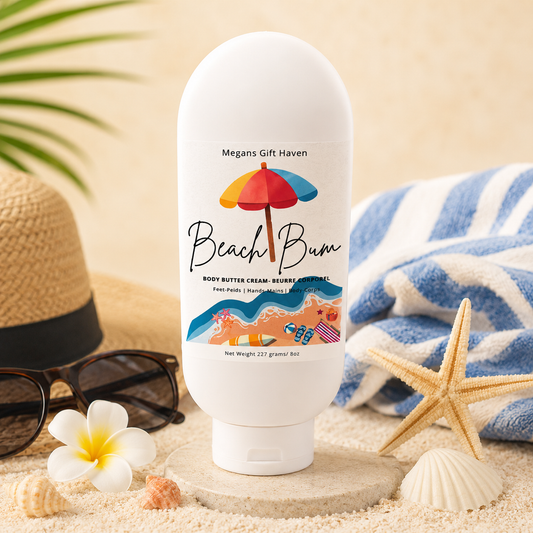 Beach Bum Scented Body Butter Cream