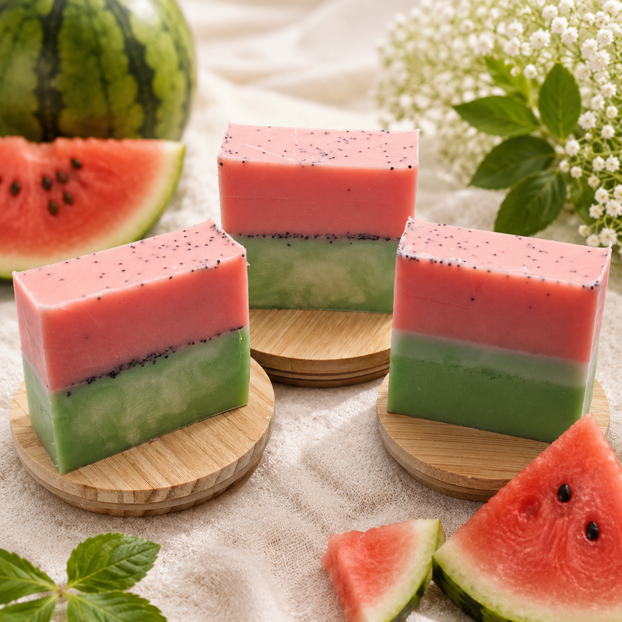 Watermelon scented soap