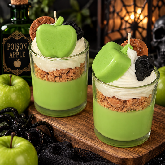 Poison apple coconut soy wax candle