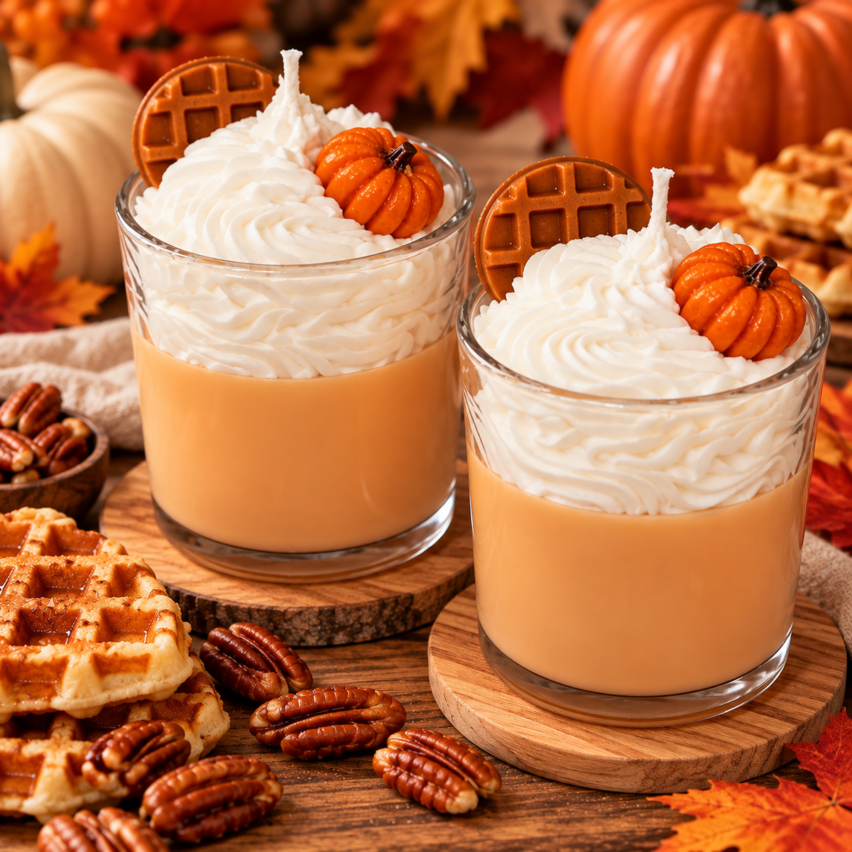 Pumpkin Pecan Waffle coconut soy wax