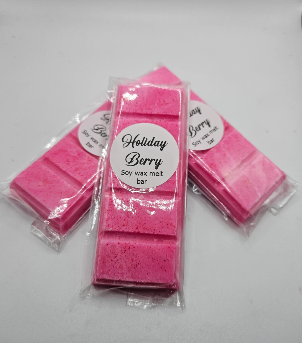 Holiday Berry Soy Wax Melt Snap Bar