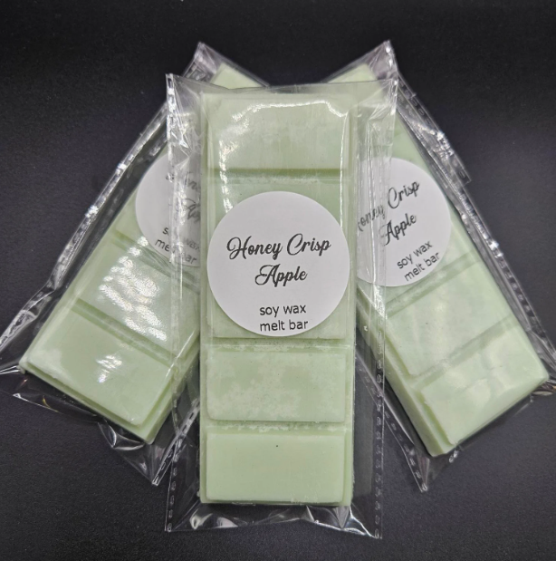 Honey Crisp Apple Soy Wax Melt Snap Bar