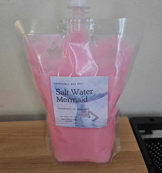 Soy wax Squeeze Wax Bags