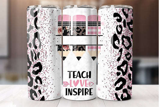 Teach Love Inspire Tumbler