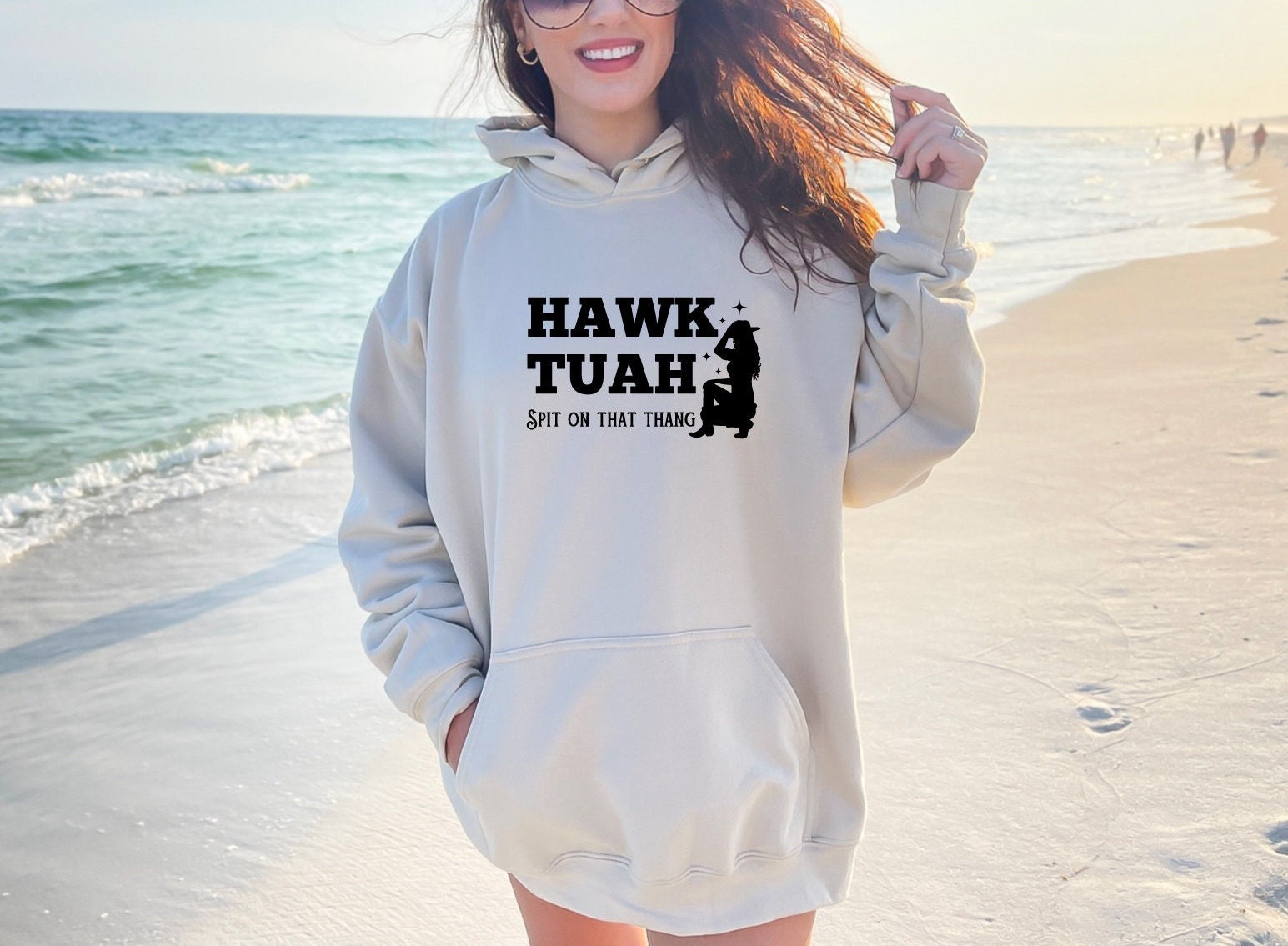 Hawk Tuah country girl hoodie – Megans Gift Haven