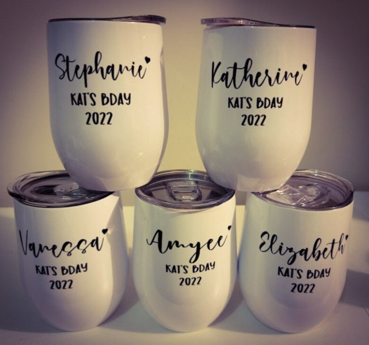 Custom wine tumbler