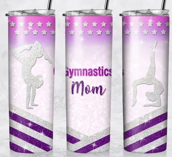 Gymnastics mom tumbler