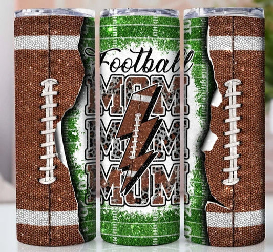 football mom tumbler