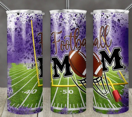 football mom tumbler