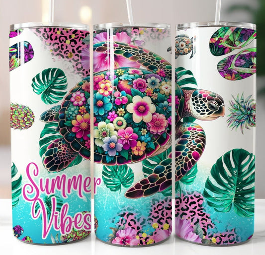 Summer vibes tumbler